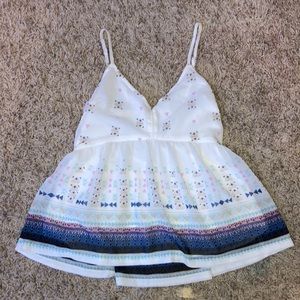 XS Hollister cropped tank top